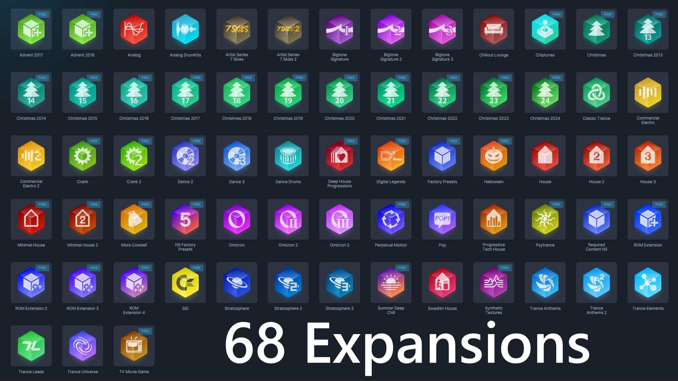 reFX reFX Nexus 5 inkl. 68 Expansions